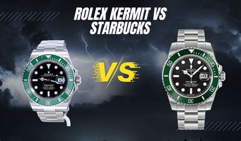 rolex cermit|rolex kermit vs starbucks.